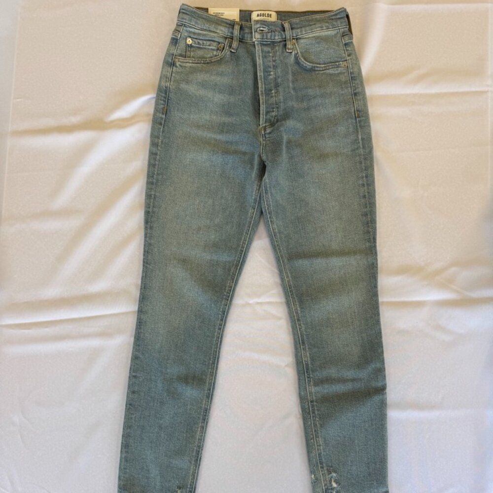 AGOLDE Nico High Rise Slim Fit Embark Size 25 - Picture 2 of 13